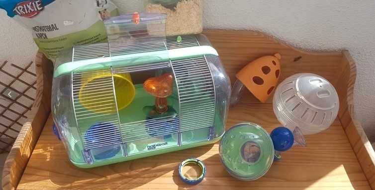 Gaiola Casa Hamster
