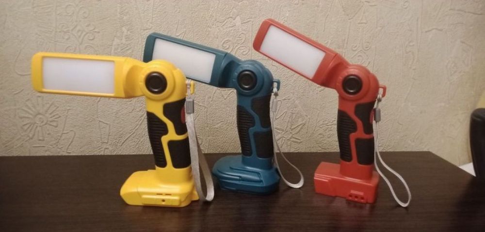 Makita ,Milwaykee,Dewalt,Bocsh ліхтарик -повербанк  для батарей
