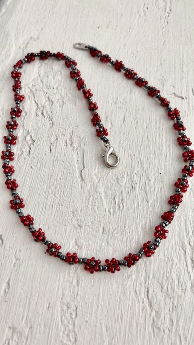 Чокер, прикраса із бісеру