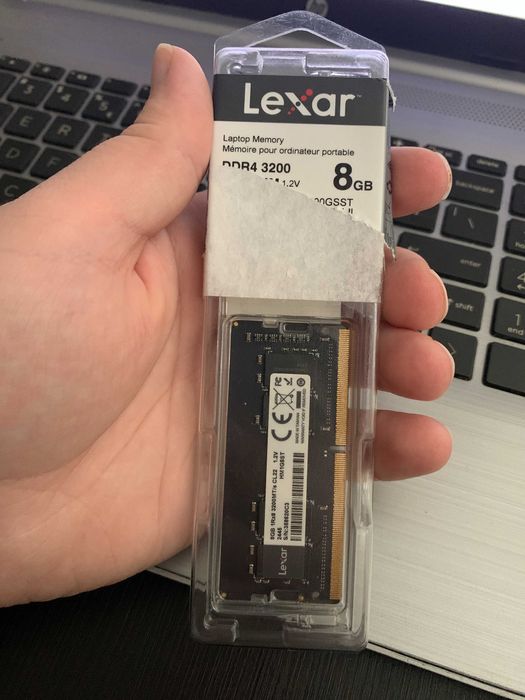 Pamięć RAM Lexar 8gb DDR4 SODIMM, 3200MHz, CL22