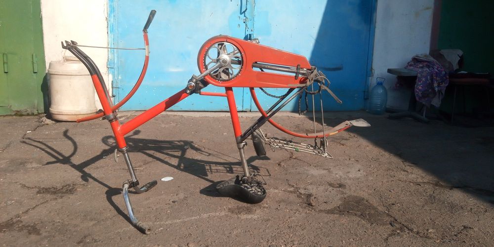 Велосипед, складной , был на 24 колёсах