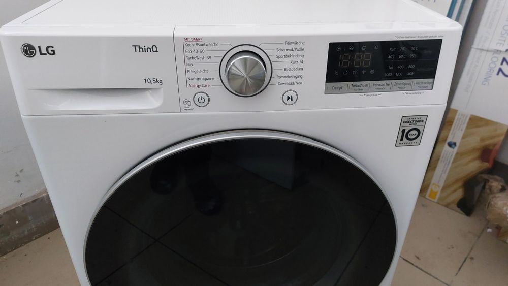 Пральна машина LG 10.5 кг. глибина 60 см