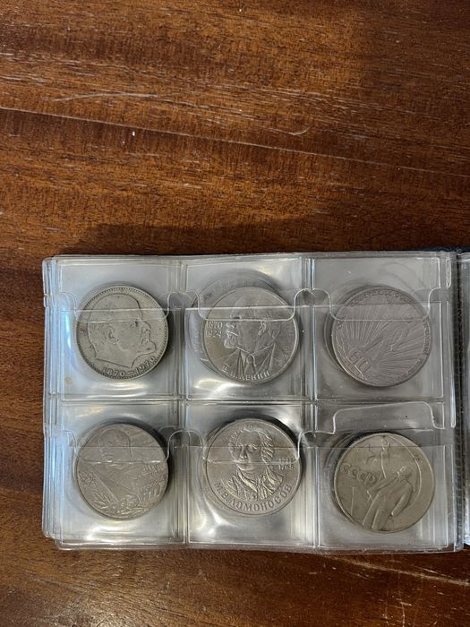 СССР коллекция из 64 монет 1965-1991