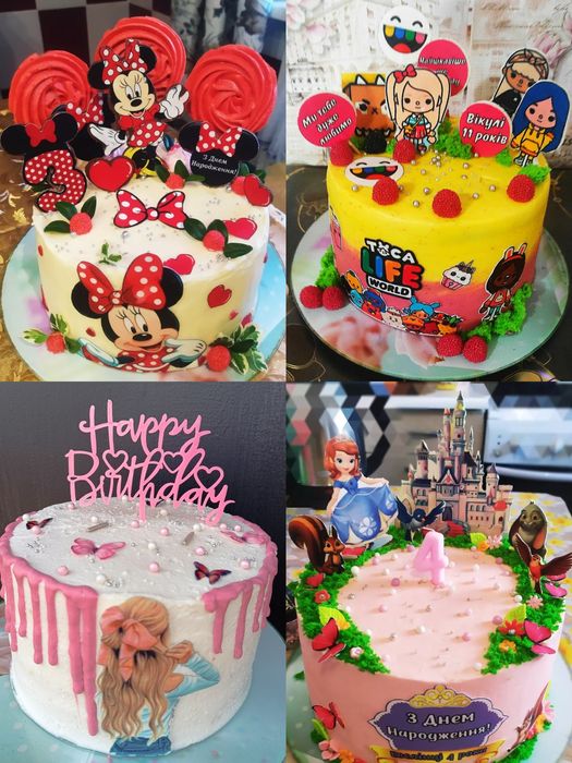 Торти на замовлення