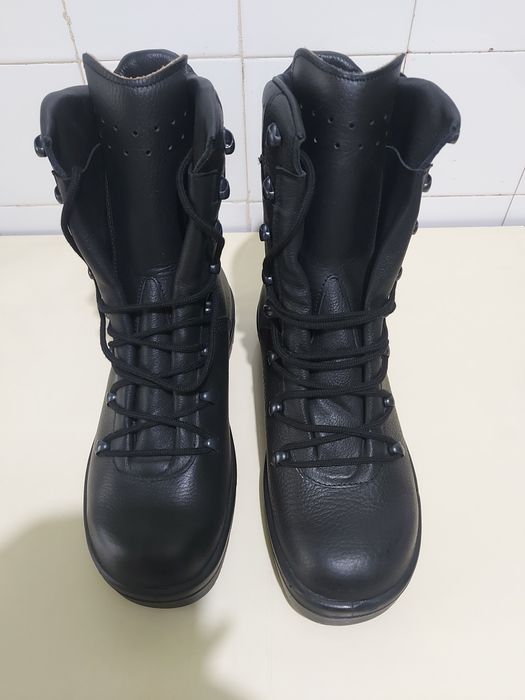 Botas pretas HAIX para Bombeiros, GNR, PSP, Guarda florestal, Tamanho 42