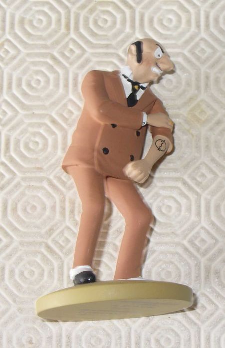Figuras Tintin - Rastapopoulos - em resina - Moulinsart Altaya