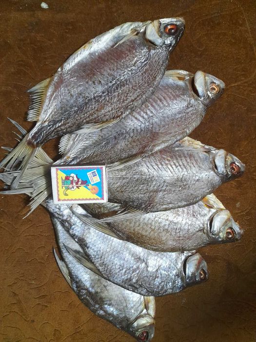 Вяленая густера,плотва,чехонь, подлещик