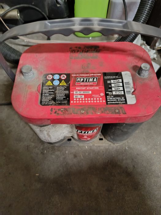 Akumulator Optima 815, AGM