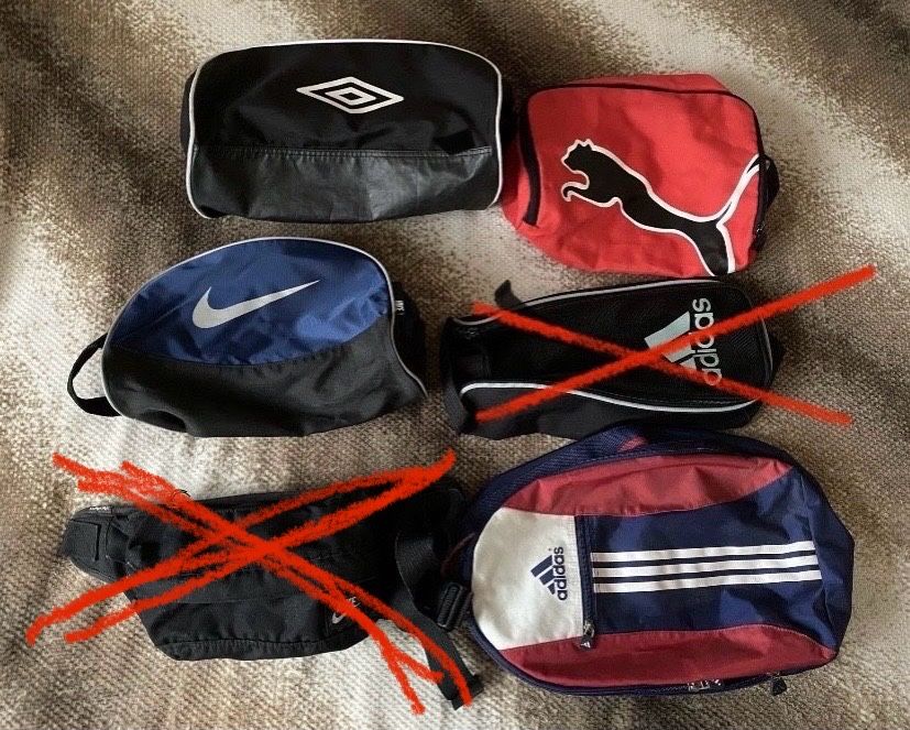 Фірмові барсетки umbro,puma,adidas