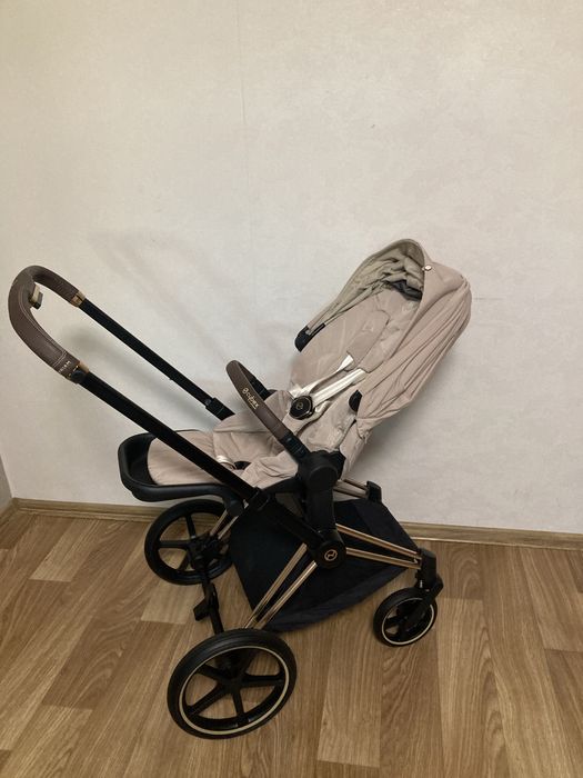 Візочок Cybex Priam 4.0 Cozy Beige Rose Gold 2 в 1