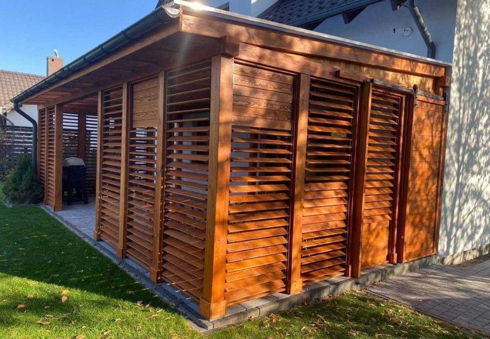 Shutters / ruchome deseczki sosnowe klasa A/ metalowe mechanizmy / wysyłka