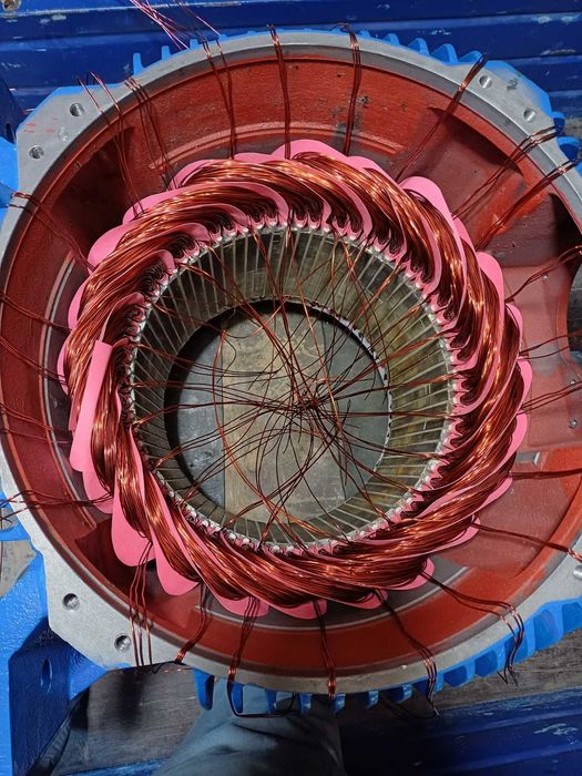 Перемотка электродвигателей, генераторов.