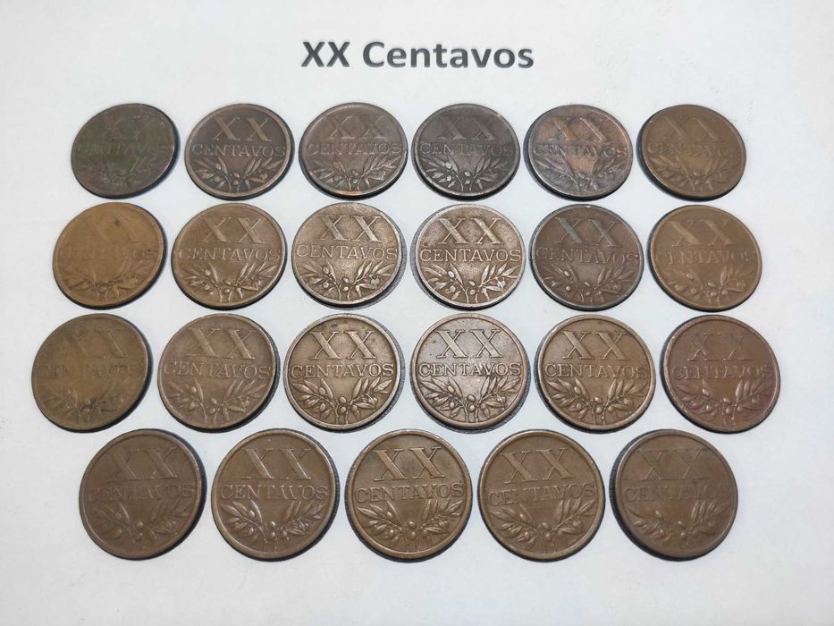 Complete Collection of XX Centavos, 1942–1969 (23 Coins) #264409131292545120