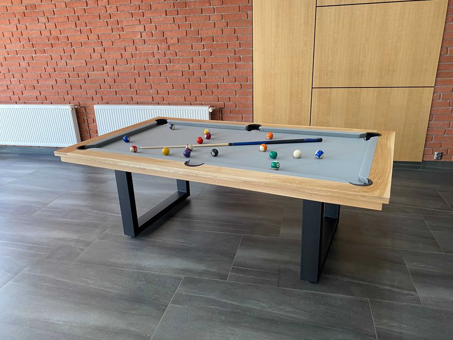 Stół Bilardowy BERGAMO 6 ft z siatkami sznurkowymi