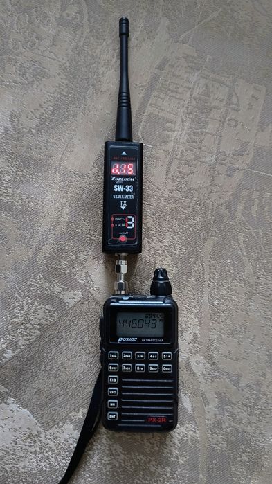 Вимірювач потужності та КСВ КСX SURECOM SW-33 125-525MHz SWR Power
