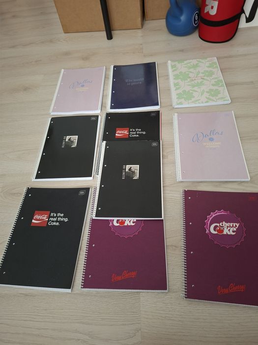 Zeszyty A4 zestaw 10sztk nowe interdruk
