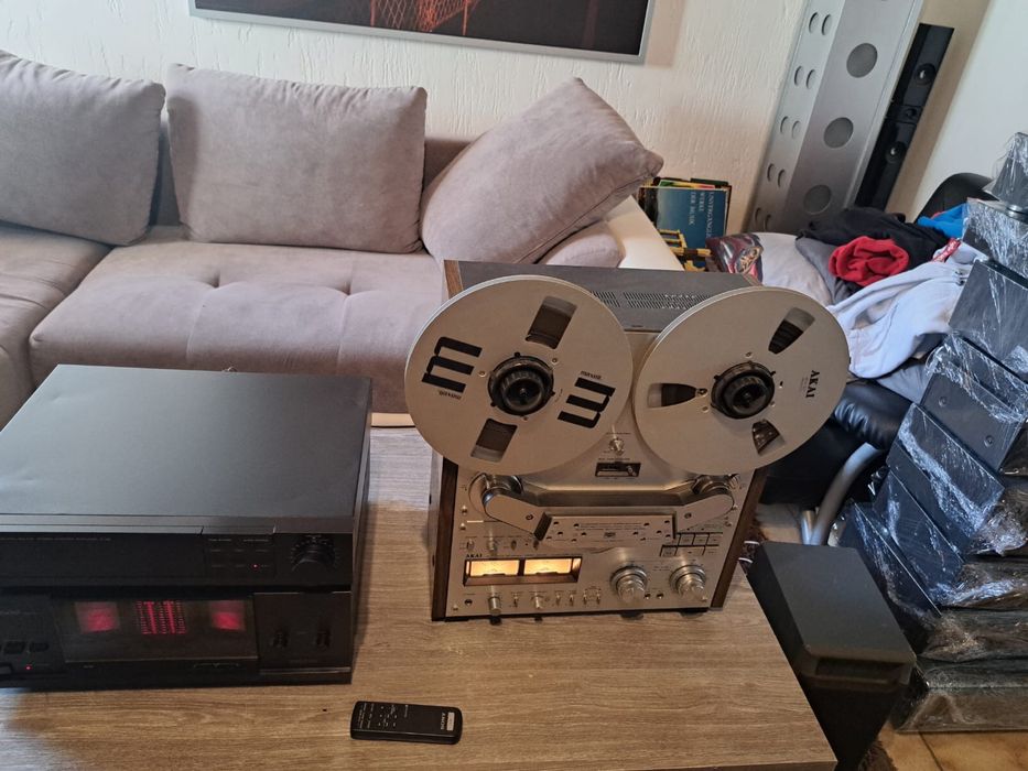 Akai GX-635D magnetofon szpulowy, sprawny.