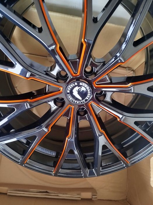 A828#Alufelgi Nowe 20" 5x112 Et 43 8,5J Baracuda Vw Skoda Audi Seat