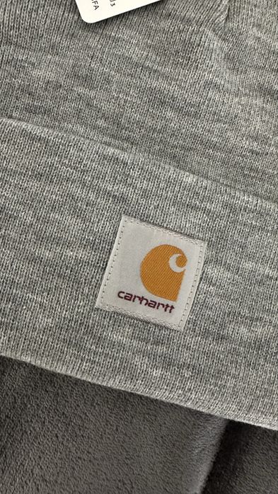 Gorro carhartt cinzento