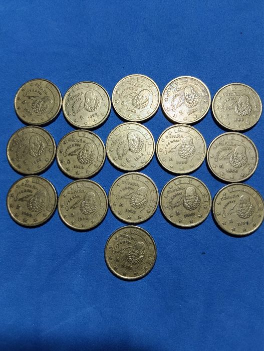 Lote de Moedas de 10, 5 e 2 Cêntimos – Diferentes / Coleção