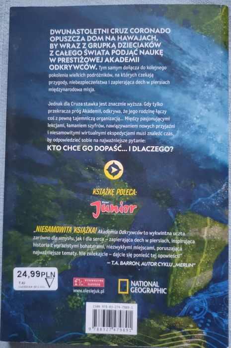 Explorer Academy tajemnica mgławicy