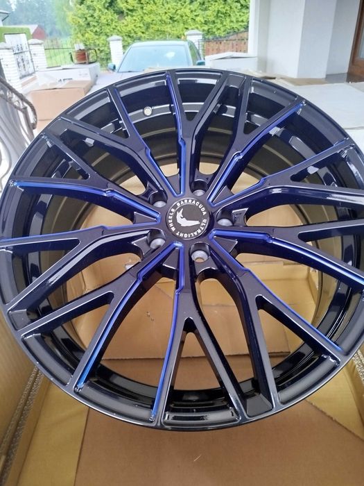 A827#Alufelgi Nowe 20" 5x112 Et 43 8,5J Baracuda Vw Skoda Audi Seat
