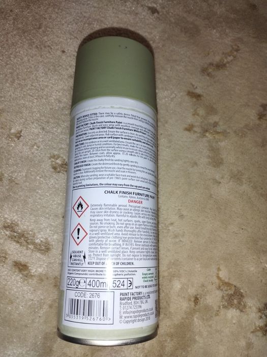 Фарба з крейдяним фінішем