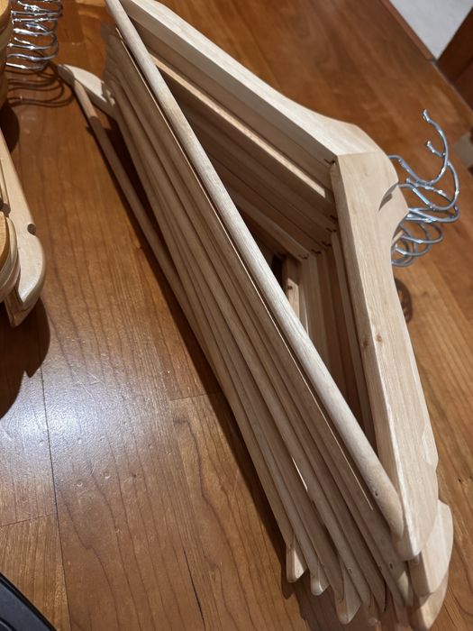 Cabides madeira 22 unids