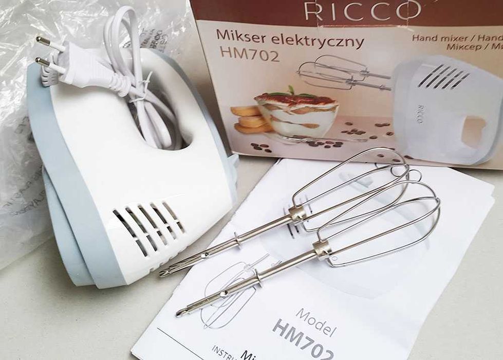 Ricco Mikser elektryczny HM702 / Nowy!