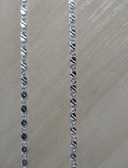 925 унісекс  Срібний ланцюжок без кулона