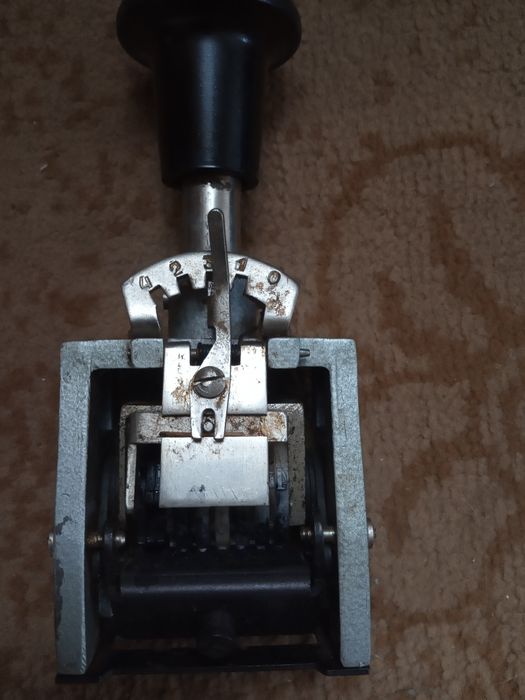 Штамп -номератор. Дата. Номер