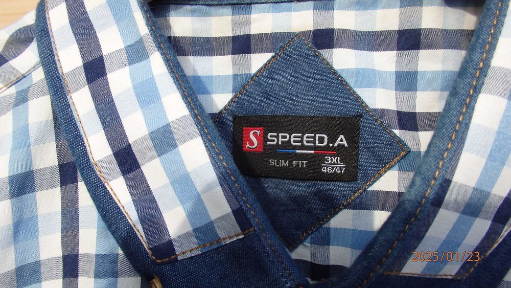 Koszula sportowa męska marki Speed rozmiar 3XL (46-47)
