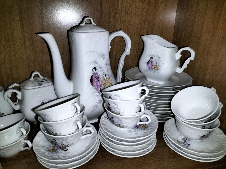 Serviço de café "Vintage" porcelana