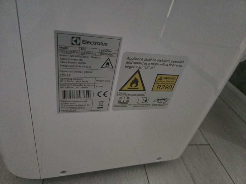 Klimatyzator Elektrolux