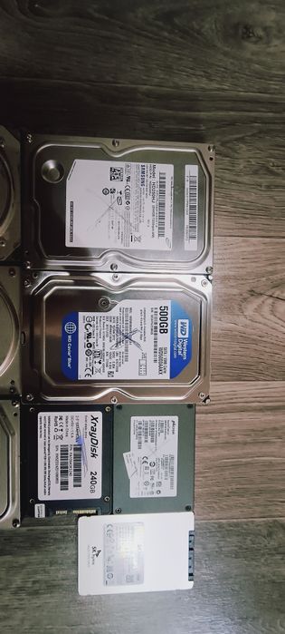 Hdd та SSD на запчастини