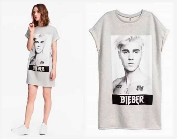 H&M 12 L Justin Bieber purpose tour толстовка безрукавка женская