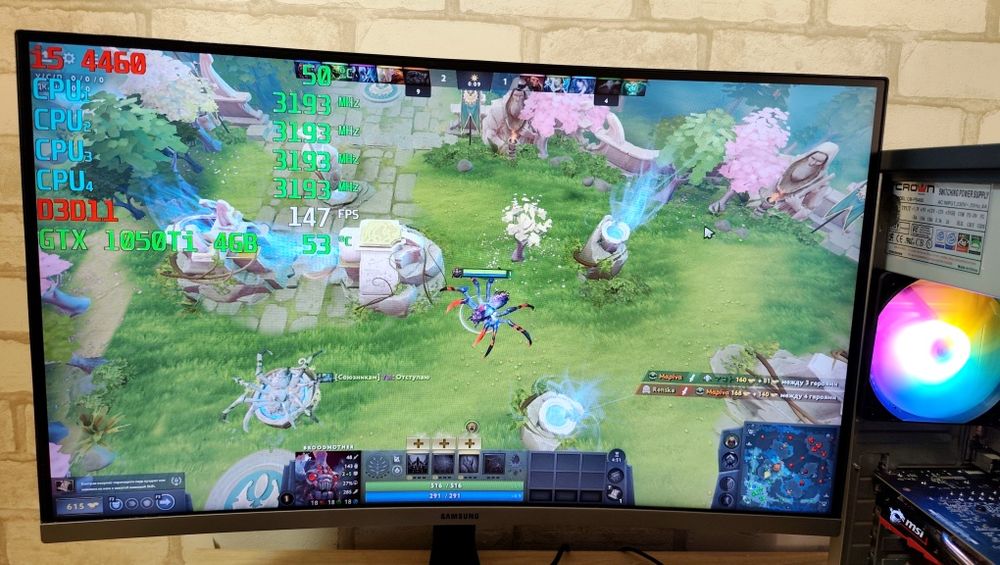 Игровой ПК i5 GTX 1050Ti 4gb CS2 GTA 5 WOT  dota 2