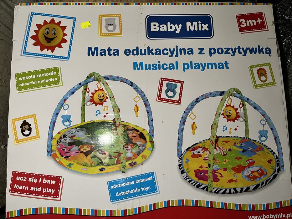 Mata edukacyjna baby mix