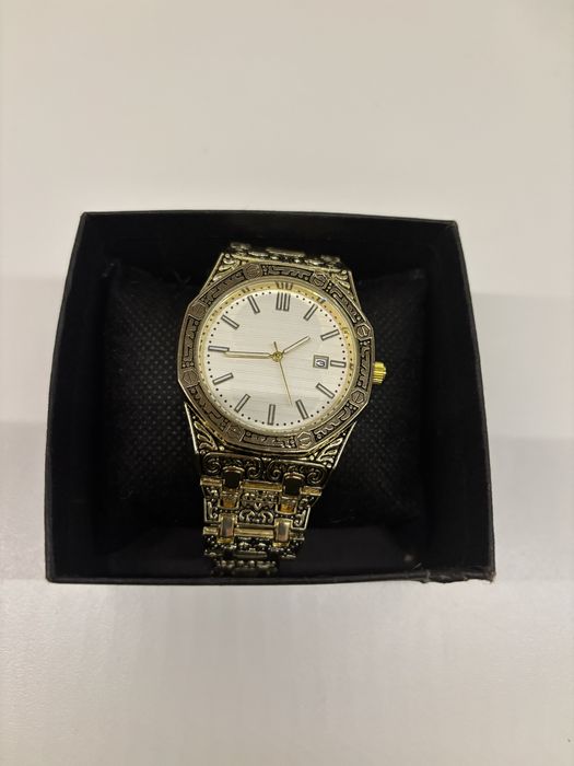 Zegarek new casual Vintage 40’ gold