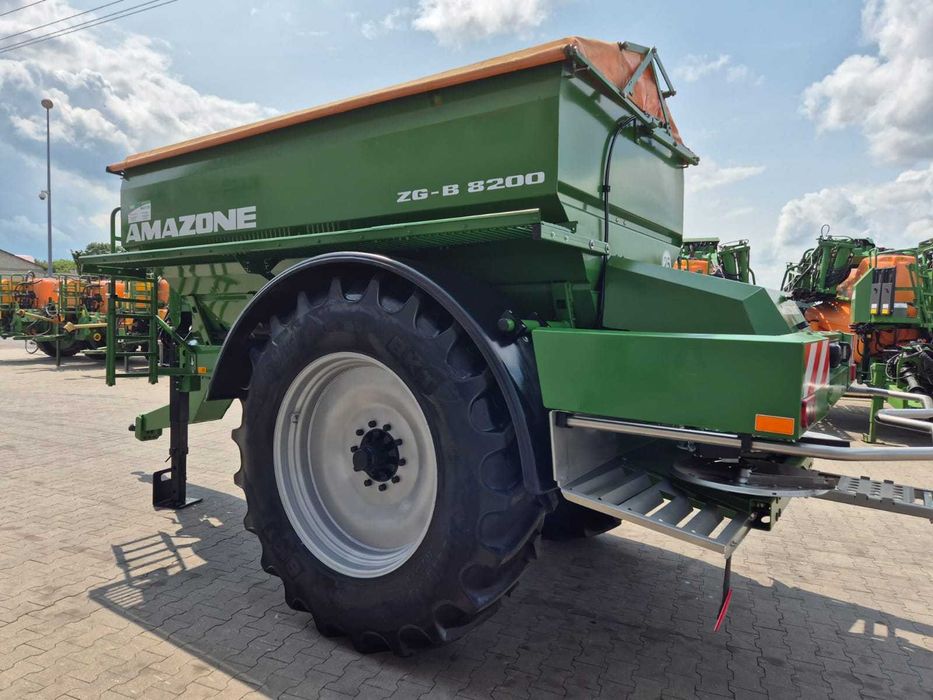Rozsiewacz Amazone ZG-B 8200 Ultra Hydro 24-48m 2014r Waga GPS