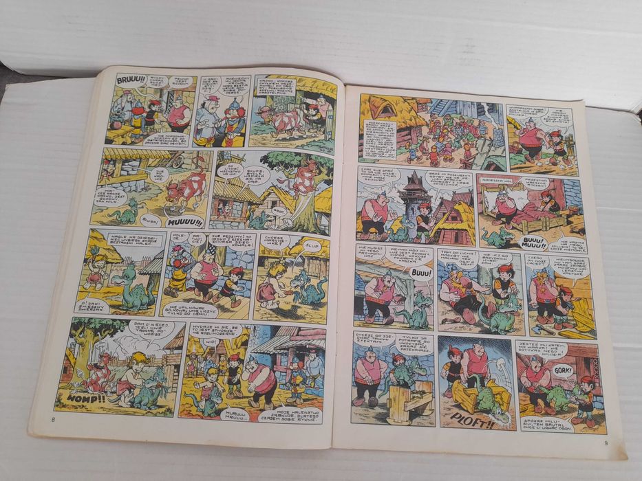 Komiks KAJKO I KOKOSZ Zamach na Milusia wydanie 1 1989 RÓJ J. Christa