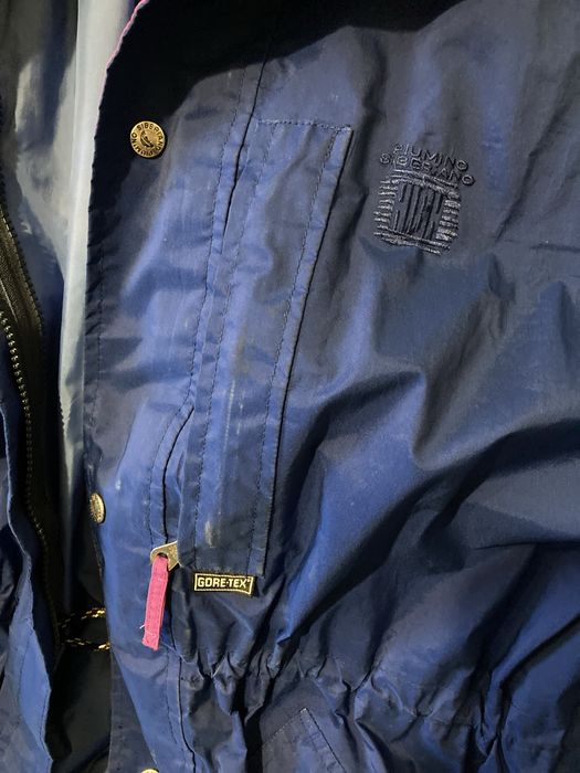 Вінтажна куртка на gore tex piumino siberiano