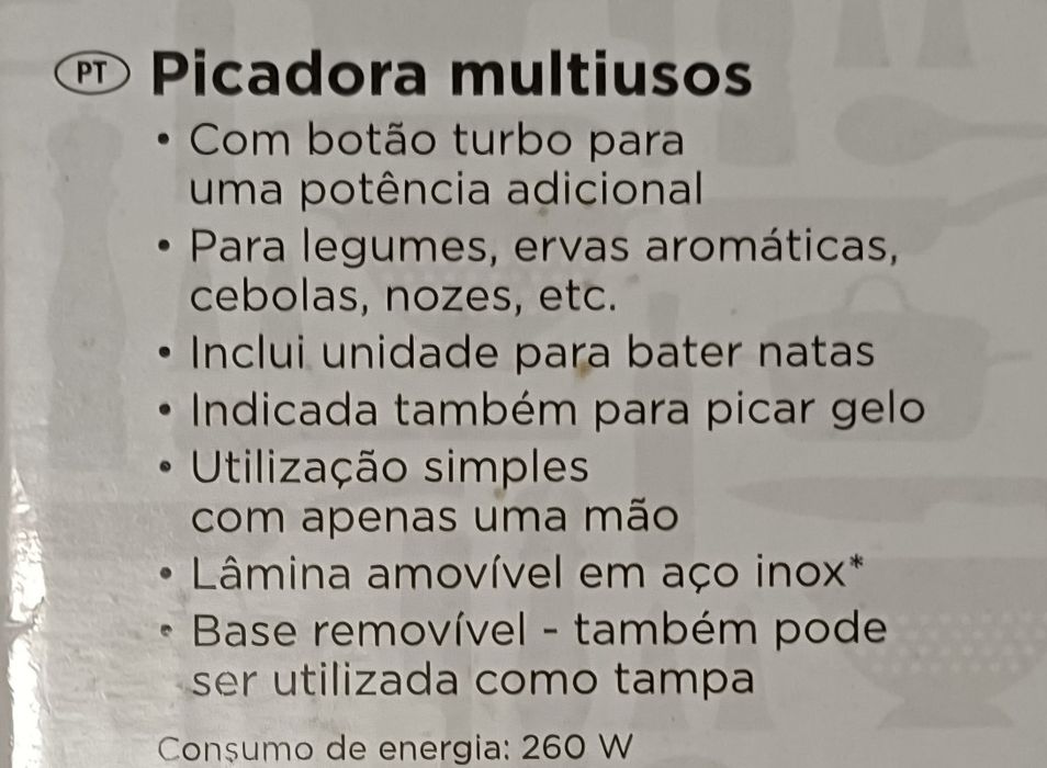 Picadora de alimentos e gelo