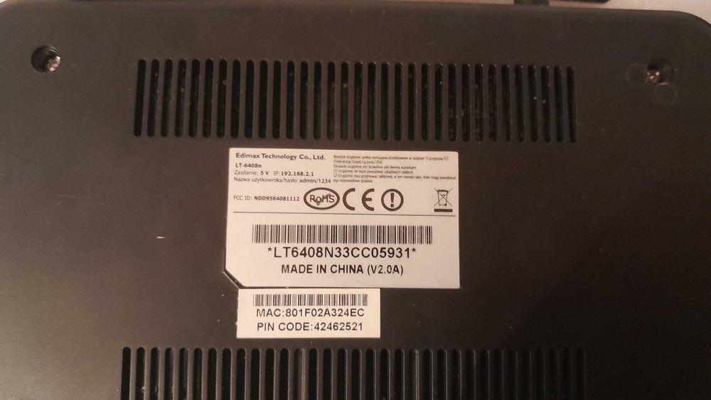 Router EDIMAX USB LTE 4G Plus Play Orange T-Mobile