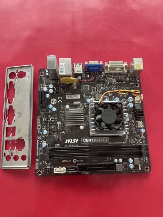 MSI C847IS-P33 z procesorem Celeron 847  mini itx ddr3