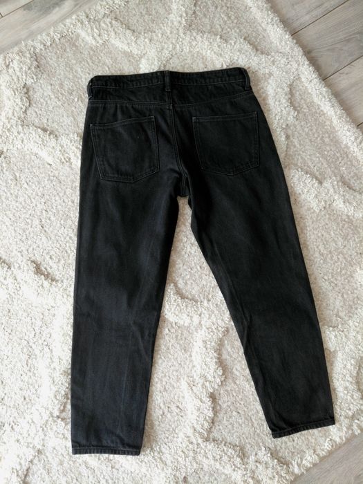 Jeansy męskie Asos spodnie jeansowe ciemne klasyczne proste jesienne M L 32 32/32