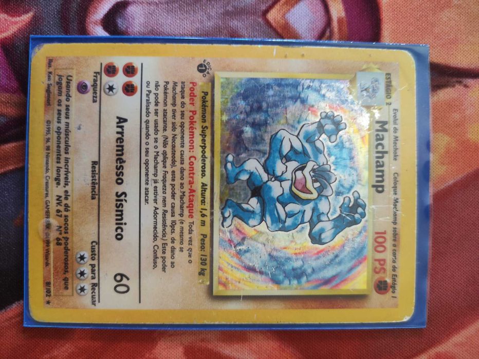 Machamp Base Set Holo