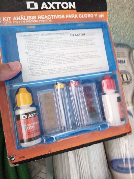 Kit de análises ao cloro