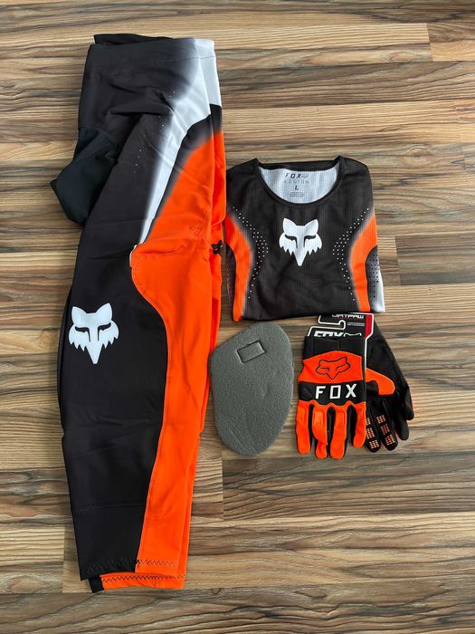 Strój FOX MX Flexair Infinite Orange Black