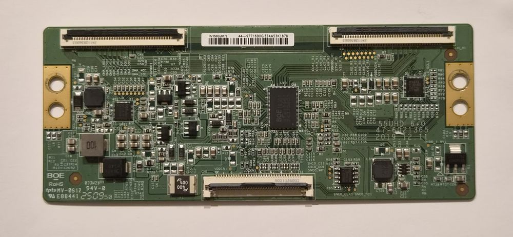 T-CON HV550QUBF70 Panasonic TN-55W70AEZ 55" 4K BOE
HV550QUBF70 (BOE)
P